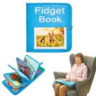 Fidget Book Fidget Blanket Demência Idosos de Alzheimer