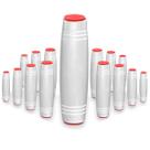 Fidget Mokuru Stick Bastao Roller Anti Stress Branco Kit com 15 Unidades (bsl-gira-4 mokuru kit-15)