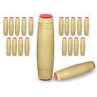 Fidget Mokuru Stick Bastao Roller Anti Stress Madeira Kit com 20 Unidades (bsl-gira-4 mokuru kit-20)