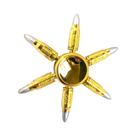 Fidget Spinner Colorido De Liga De Zinco Com Rolamentos Suaves, Brinquedo Antiestresse Para Adultos