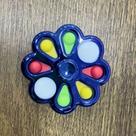 Fidget Spinner com led Pop It Fidget Brinquedo Anti Estress Bublle Sortido