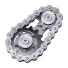 Fidget Spinner ILYMB Chain Gear Metal Sprocket cinza escuro