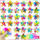 Fidget Spinners MEZHOBBY 30 unidades 2 em 1 Pop Bubble Toy Kids