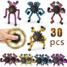 Fidget Spinners Sengtin 30 peças de brinquedos robóticos deformáveis aleatórios