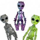 Fidget Toy Alien ET Articulado Boneco Alienígena Brinquedo Sensorial Presente Criativo Anti Stress