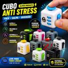 Fidget Toy Cube Cubo Mini Clicker Anti Stress Ansiedade Sensorial Tdha Relaxante Portatil