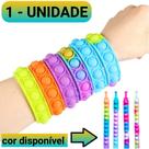 Fidget Toy pulseira Antistress Bolha Sensorial - Pop It - 1 UNIDADE