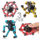Fidget Toys Gokeey Transformable Fidget Spinners 3 unidades