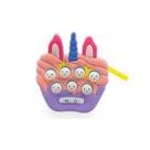 Fidget TOYS POP IT Eletronico LUZ e Som Chaveiro Unicornio Polibrinq JB01