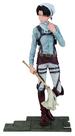 Figura Banpresto Attack on Titan Levi Cleaning, versão 16,5 cm