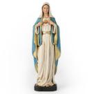 Figura BC Católico Imaculado Coração de Maria 15 cm Buildclassic