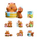 Figura colecionável Popobox Capivara e Amigos Cachorros em caixa surpresa 6,5 cm