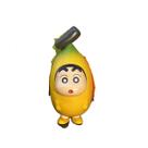 Figura Crayon Shin-chan Banana Cosplay, modelo de PVC de 12 cm