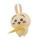 Figura: Cute Usagi Bunny Yellow Stick, 10 cm, PVC, colecionável Figura: Cute Usagi Bunny Yellow Stick, 10 cm, PVC, colecionável
