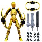Figura de Ação Altuco Titan 13, 14 cm, Robô Impresso em 3D Figura de Ação Altuco Titan 13, 14 cm, Robô Impresso em 3D