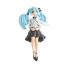 Figura De Ação Anime Hatsune Miku Com Cachorro De Orelhas Grandes De 14CM, Modelos Em PVC, Brinquedo