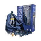 Figura De Ação Batman Mafex 105 Versão Azul DC Justice League Hush CT Toys