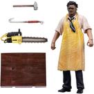 Figura de ação BEERISE Leatherface modelo articulado de 4,25"