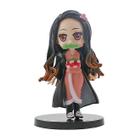 Figura de ação de anime Demon Slayer Nezuko Tanjirou Zeni 10cm