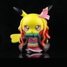 Figura de ação: estátua de cosplay, Kimetsu No Yaiba Nezuko, 3,5 cm