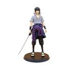 Figura de ação N-arutos Sasuke Uchiha, modelo de PVC de 26 cm Figura de ação N-arutos Sasuke Uchiha, modelo de PVC de 26 cm