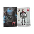 Figura De Ação NECA Pennywise Joker De 18cm, Presente De Halloween E Natal, Ornamento Para Estante Figura De Ação NECA Pennywise Joker De 18cm, Presente De Halloween E Natal, Ornamento Para Estante
