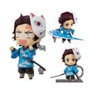 Figura De Ação Nendoroid Demon Slayer De 10cm, Kamado Tanjirou, Nezuko, Inosuke, Zenitsu,