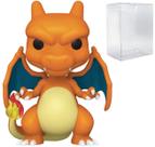 Figura de ação Pokémon Charizard Pop! Vinil com caixa de 9,5 cm