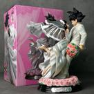 Figura De Ação PVC Colecionável Dragon Ball Z Son Goku E Chichi Em Casamento, Estátua De Casal De Figura De Ação PVC Colecionável Dragon Ball Z Son Goku E Chichi Em Casamento, Estátua De Casal De