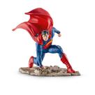 Figura de ação Schleich Superman ajoelhada pintada à mão 2015 Figura de ação Schleich Superman ajoelhada pintada à mão 2015