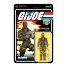 Figura de ação Super7 G.I. Joe Reaction Figures W8 Sabre Tooth