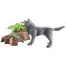 Figura de Animal Lobo Playmobil Wiltopia com Código QR para App