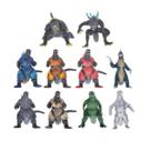 Figura de anime, brinquedo colecionável, modelo, estátua, 10 unidades, Godzillas