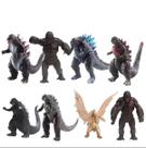 Figura de anime, brinquedo, modelo colecionável, estátua de Godzillas, 9 cm