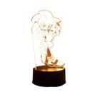 Figura De Anime Do Sonic, O Ouriço, Com Luz Noturna LED 3D, Luminária De Mesa Fofa Para Quarto,