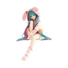 Figura De Anime HATSUNE MIKU Com Orelhas De Coelho E Pijama, 15CM, Modelo Noodle Stopper, Decoração,