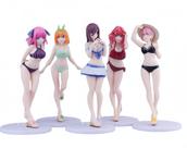 Figura de anime LCDGTJ Quintessential Quintuplets, 5 pacotes/conjunto
