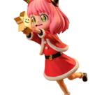 Figura de anime Spy x Family Anya Christmas Star 18 cm em PVC