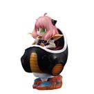 Figura de anime Spy x Family Anya Freeza Cosplay 15,5 cm em PVC