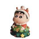 Figura de árvore de Natal Shin Chan, 15 cm, PVC, colecionável