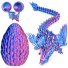 Figura de brinquedo Olee Odee, ovo de dragão impresso em 3D com dragão articulado