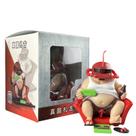 Figura de jogo Funny Plump Character em capacete vermelho de 18 cm