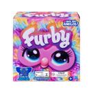 Figura de Pelúcia Interativa Furby Com Luz E Som Tie Dye - Hasbro