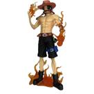 Figura de PVC One Piece Ace Action Pose com punhos flamejantes de 20 cm