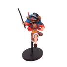 Figura de PVC One Piece Luffy Running com mochila de 22 cm