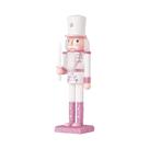 Figura De Soldado Quebra-Nozes De Natal Em Madeira De 30cm, Brinquedo Artesanal Para Decoração De