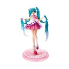 Figura De Vestido De Noiva Anime Hatsune Miku, Modelo Colecionável Kawaii Em PVC Para Meninas Figura De Vestido De Noiva Anime Hatsune Miku, Modelo Colecionável Kawaii Em PVC Para Meninas