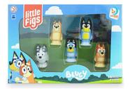 Figura De Vinil Little Bluey Little Figs Colecionável