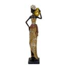Figura Decorativa Estatueta Africana 34 x 10 x 5 Cm - 83-958
