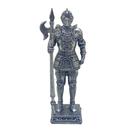 Figura Decorativa Estatueta Cavalheiro Com Lança 20 X 8 X 6 Cm